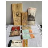 Vtg advertising materials- Clearspring grocery