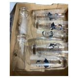 7 presidential glasses 7" tall