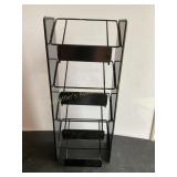 Metal display shelf, 16x7x5"