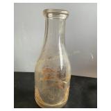 Hearthstone Farm Hagerstown MD, qt milk bottle
