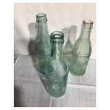 3 W Virginia beverage bottles