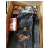 Baltimore Orioles items towel set, pin, cards, etc