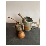 3 Misc. oil cans, J Mark, etc.