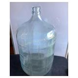 Crisa Mexico checkered tinted glass terrarium