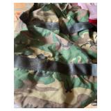 Camo duffel bag. 25" long