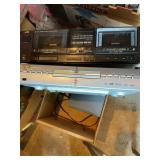 GPX dvd player & JVC DUAL Cassette recorder/