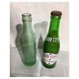 2 Hagerstown bottles, Hub City Beverages, etc