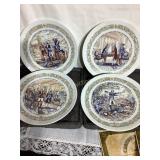 4 Lafayette, Legacy collection plates 8.5 dia