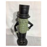 Mr. peanut cast iron Bank 12" high