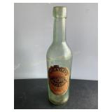 Wheatleyï¿½s hop bitters bottle 9 1/2" tall