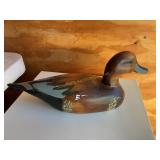 Wood duck decoy 15"