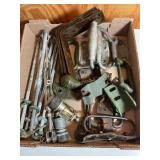 Metal Humvee? Parts, long bolts-9.5", handles,