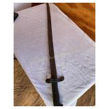 Military bayonet 25" blade ( shows wear)