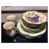 11 pc. Home Trends Granada dinnerware - dinner