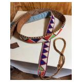 2 beaded belts 40" longest