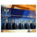 6 pc Cristal dï¿½ Arques longchamp stemware 8oz.