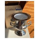 Pilgrim, silver plated Holloware wine cooler 1