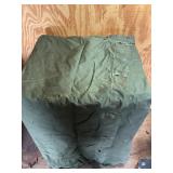 Green cloth covering w/snaps 72" x 42ï¿½