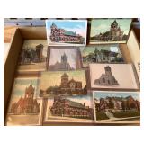 10 Vtg postcards of Waynesboro, PA churches
