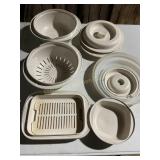 Tupperware Ultra 21 microwave/ ovenware dishes