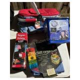 Collapsible cooler NWT,, bucket, organizer, t