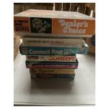 7 board games Wash Co Monopoly, connect 4,  S