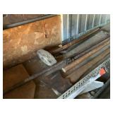 Misc. Tools - axe, mallet, pry bar, crow bar,