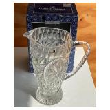 Crystal Dï¿½Adriana lead crystal pitcher 9" NIB