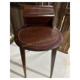 Vtg Brandt Furniture Hagerstown Md mahogany phone