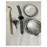 Misc.  Jewelry -  bracelets, Movado watch, etc.