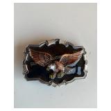 The Great Am Buckle Co, belt buckle, 3.5"