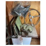 Humvee? Parts steering wheel, cushions, etc in