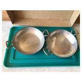 2 Bazar Francais, NY,  sautï¿½/serving pan, 5.5"D