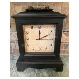 Mantle clock, 10x11", battery, operated