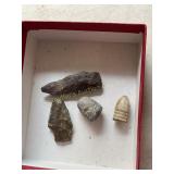 Primitive relics - arrowheads ?, Civil War