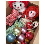 Misc. Christmas- stockings, ornaments, tree