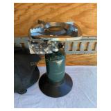 Small Coleman propane burner 7.5" dia w, case (