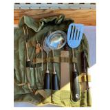 Boy scouts cooking set in case