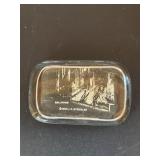 1906 J.D. Strickler Caverns of Luray glass