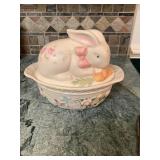 Pfaltzgraff Tea Rose covered casserole dish with