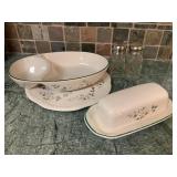 Pfaltzgraff winterberry Christmas serving dish,