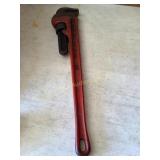 Ridget Heavy duty straight pipe wrench 24"