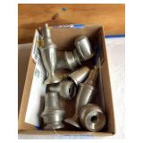 Misc. pewter salt and pepper shakers- Kirk, Web,