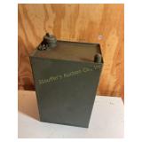 Paraffin oil/ kerosene can 9.5" tall