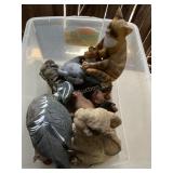 8 + lawn ornaments 13" tallest