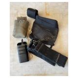 Mesh pouch, belt 34" & sm rifle cleaning kit