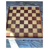 Wood game table Chess, 2 drawers, 18" x 18ï¿½ x 21ï¿½