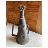 Pennsylvania Railroad torch lamp 10"h