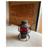 Pennsylvania railroad lantern 9"