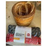 2 pk reflective rope NIP 3/8 x 50ï¿½ each, bailer